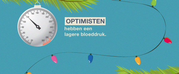 Optimisten hebben een lagere bloeddruk.